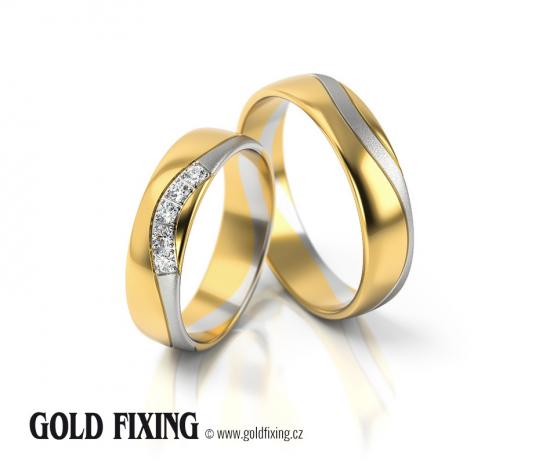Snubní prsteny - vzor 293