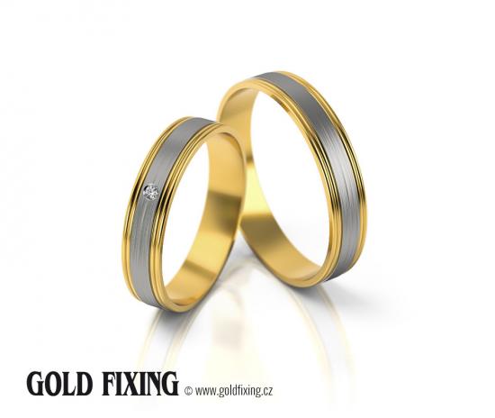 Snubní prsteny - vzor 294