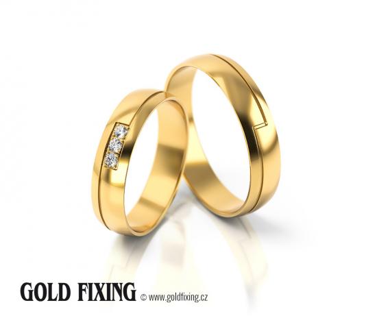 Snubní prsteny - vzor 297