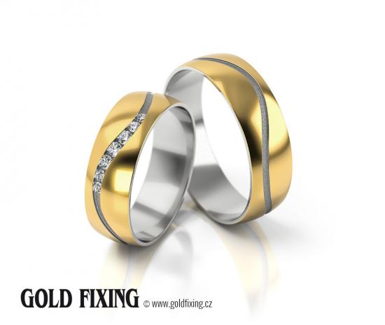 Snubní prsteny - vzor 307