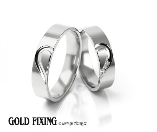 Snubní prsteny - vzor 309