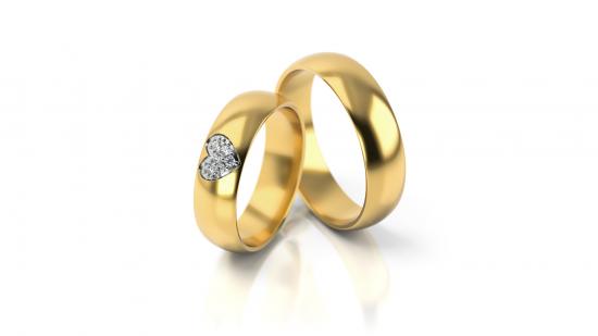Snubní prsteny - vzor 310