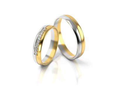 Snubní prsteny - vzor 318